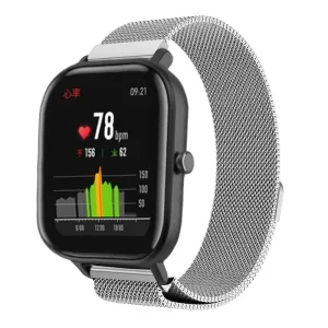 Flash Sale Xiaomi Amazfit GTS Milanese Strap (Silver)  Going Fast!