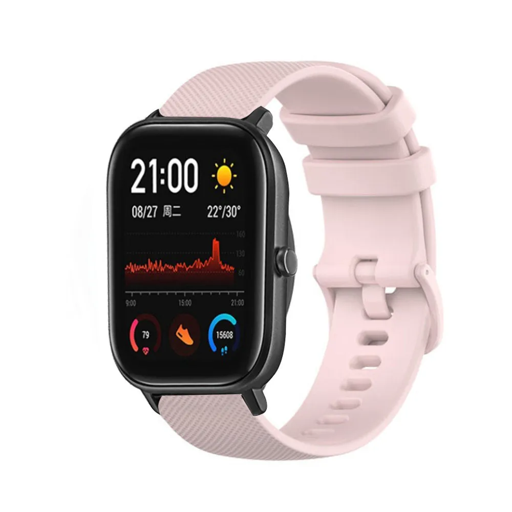 Flash Sale Xiaomi Amazfit GTS Premium Silicone Strap (Pink)  Almost Sold Out!