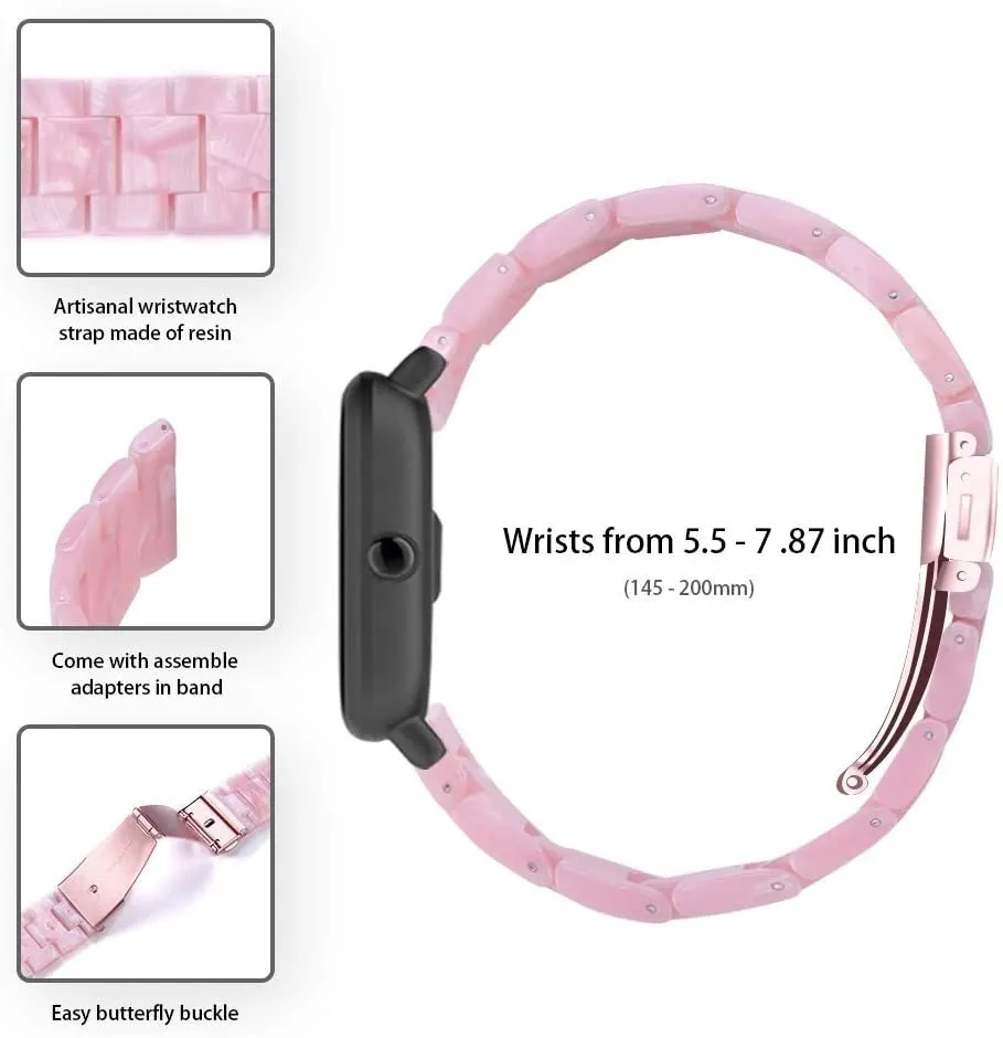 Flash Sale Xiaomi Amazfit GTS Resin Strap (Light Pink)  Going Fast!