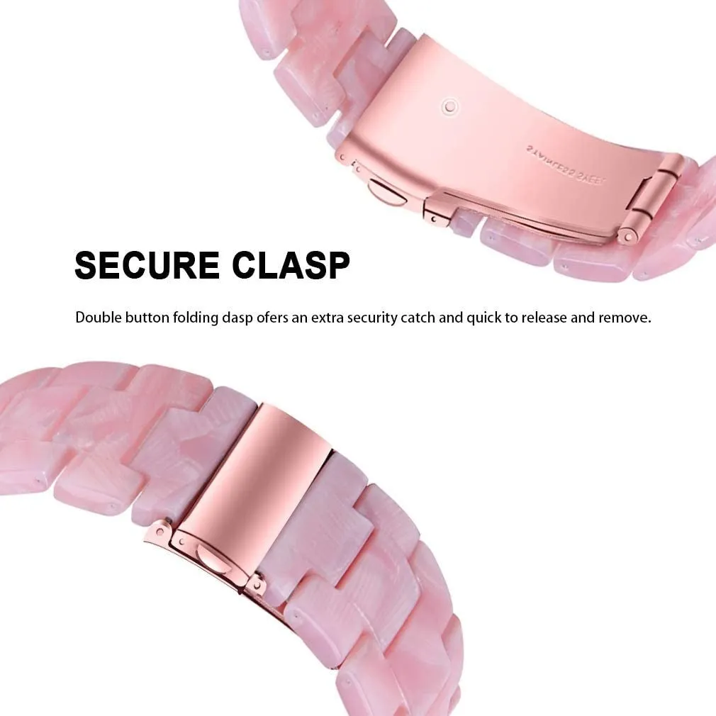 Flash Sale Xiaomi Amazfit GTS Resin Strap (Light Pink)  Going Fast!