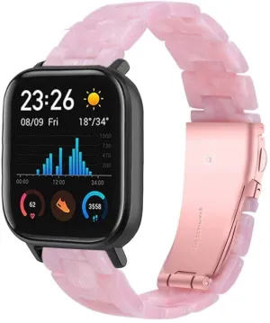 Flash Sale Xiaomi Amazfit GTS Resin Strap (Light Pink)  Going Fast!
