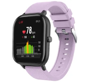 Flash Sale Xiaomi Amazfit GTS Silicone Strap (Lilac)  Last Chance!