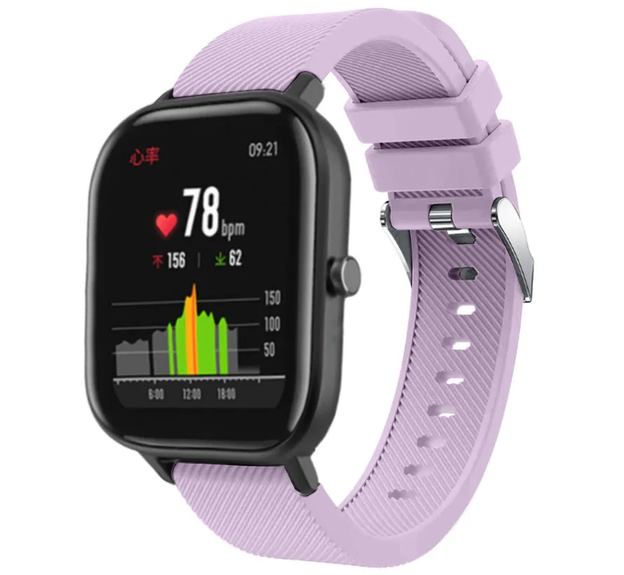 Flash Sale Xiaomi Amazfit GTS Silicone Strap (Lilac)  Last Chance!