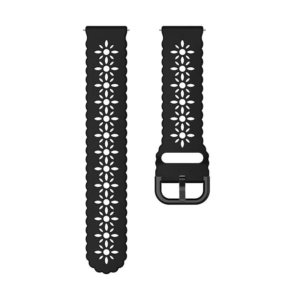 Flash Sale Xiaomi Amazfit GTS Silicone Strap Patterned (Black)  Ends Soon!