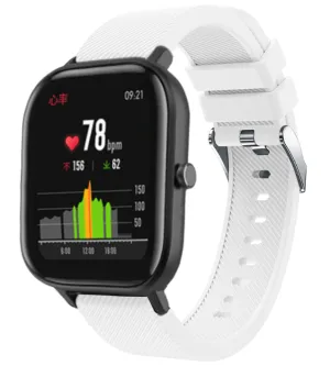 Flash Sale! Xiaomi Amazfit GTS Silicone Strap (White)  Going Fast!