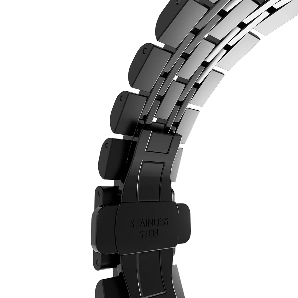 Flash Sale! Xiaomi Amazfit GTS Steel Link Strap Duo (Black)  Limited Availability!