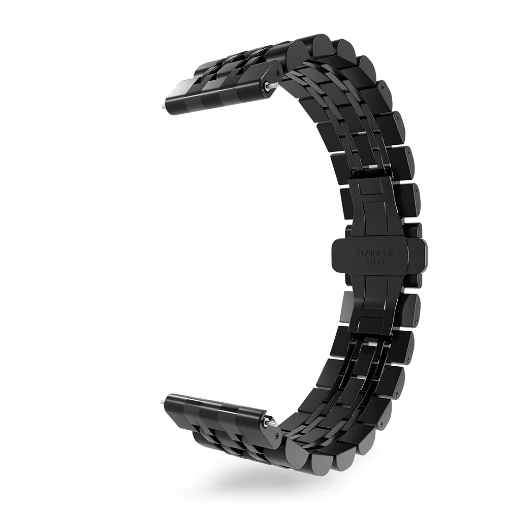 Flash Sale! Xiaomi Amazfit GTS Steel Link Strap Duo (Black)  Limited Availability!