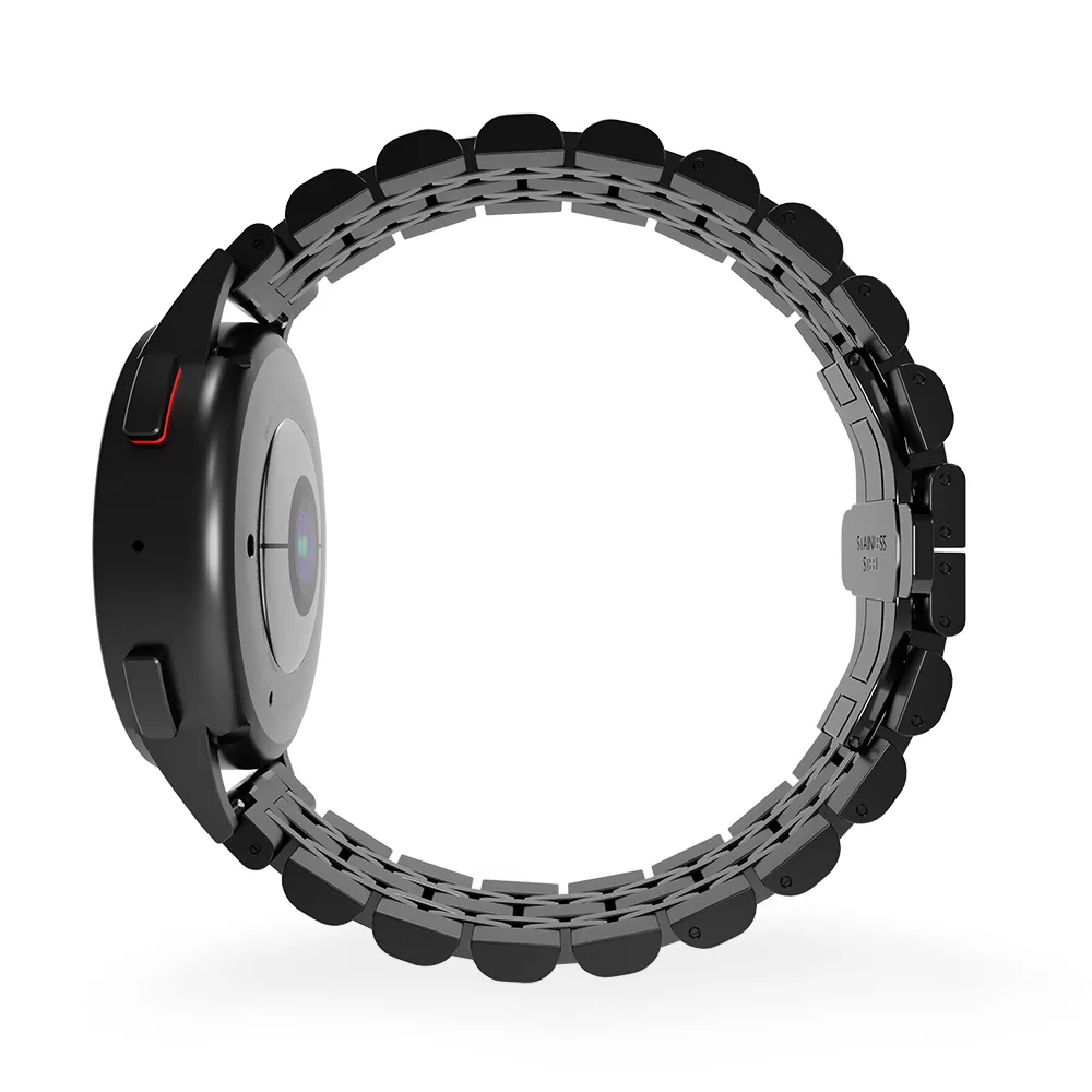 Flash Sale! Xiaomi Amazfit GTS Steel Link Strap Duo (Black)  Limited Availability!