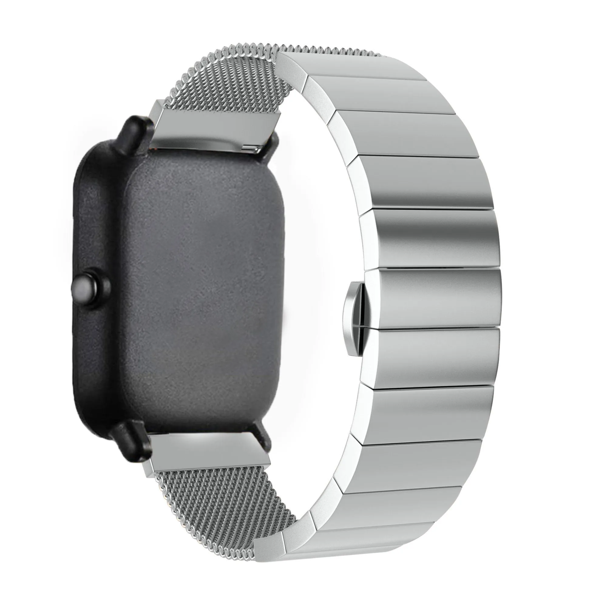 Flash Sale! Xiaomi Amazfit GTS Steel/Milanese Strap (Silver)  Ends Soon!