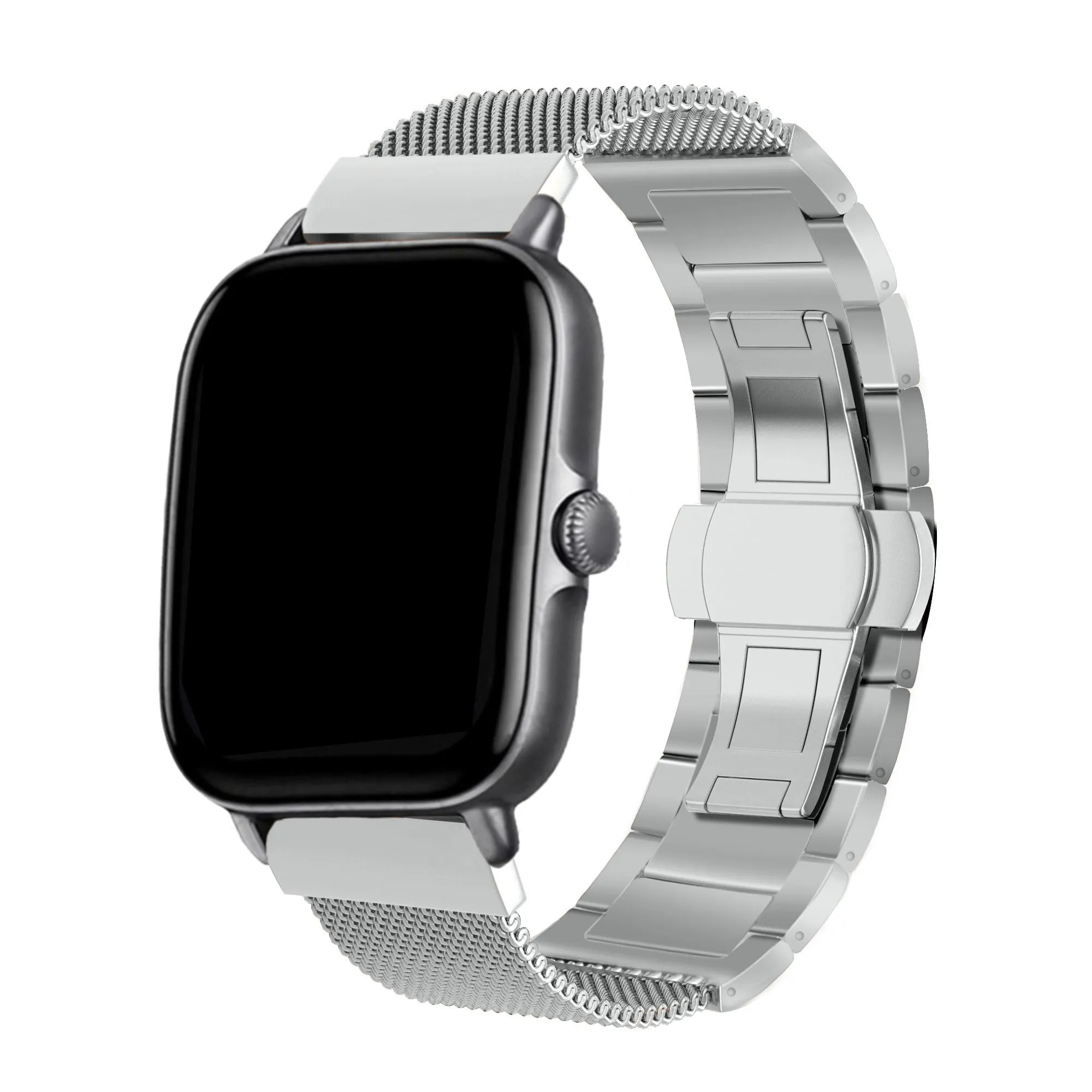 Flash Sale! Xiaomi Amazfit GTS Steel/Milanese Strap (Silver)  Ends Soon!
