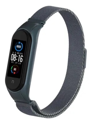Flash Sale! Xiaomi Mi Band 6 Milanese Strap (Titanium Grey)  Stylish & Comfortable