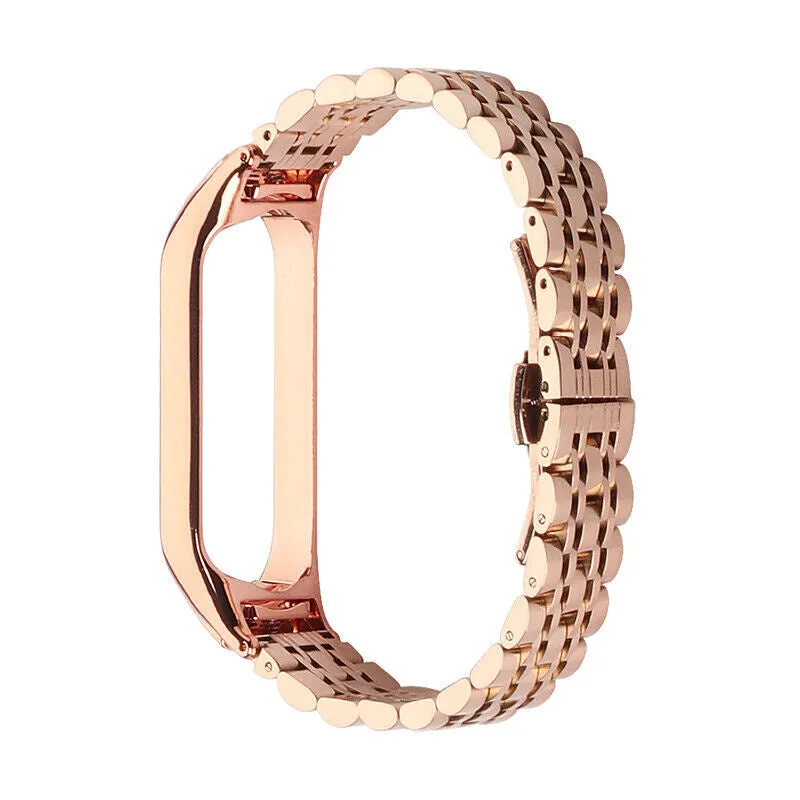 Flash Sale! Xiaomi Mi Band 7 Metal Strap (Rose Gold)  Dont Miss Out!