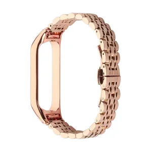 Flash Sale! Xiaomi Mi Band 7 Metal Strap (Rose Gold)  Dont Miss Out!
