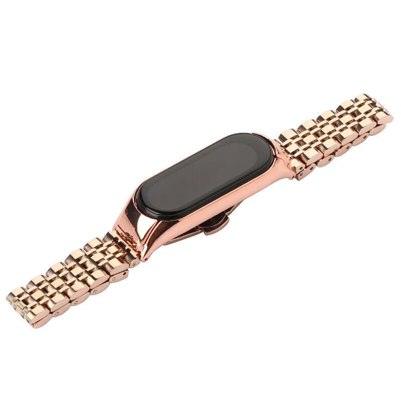 Flash Sale! Xiaomi Mi Band 7 Metal Strap (Rose Gold)  Dont Miss Out!