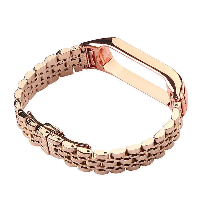 Flash Sale! Xiaomi Mi Band 7 Metal Strap (Rose Gold)  Dont Miss Out!