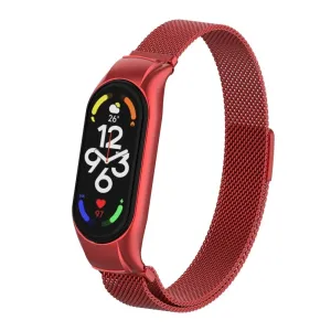 Flash Sale Xiaomi Mi Band 7 Milanese Strap (Red)  Dont Miss Out!