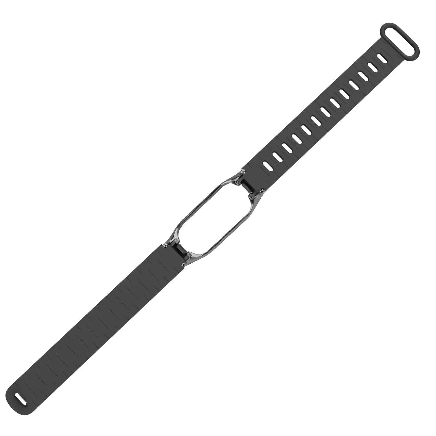 Flash Sale! Xiaomi Mi Band 7 TPU Strap with Frame (Black)  Going Fast!