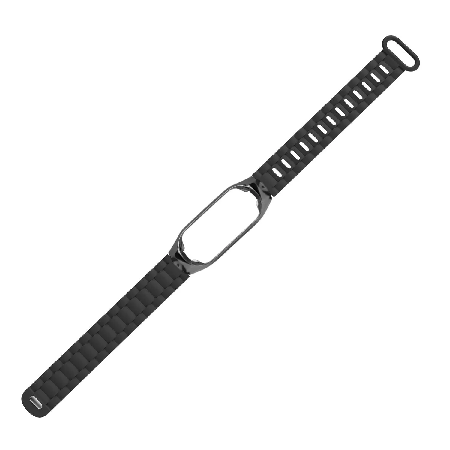 Flash Sale! Xiaomi Mi Band 7 TPU Strap with Frame (Black)  Going Fast!