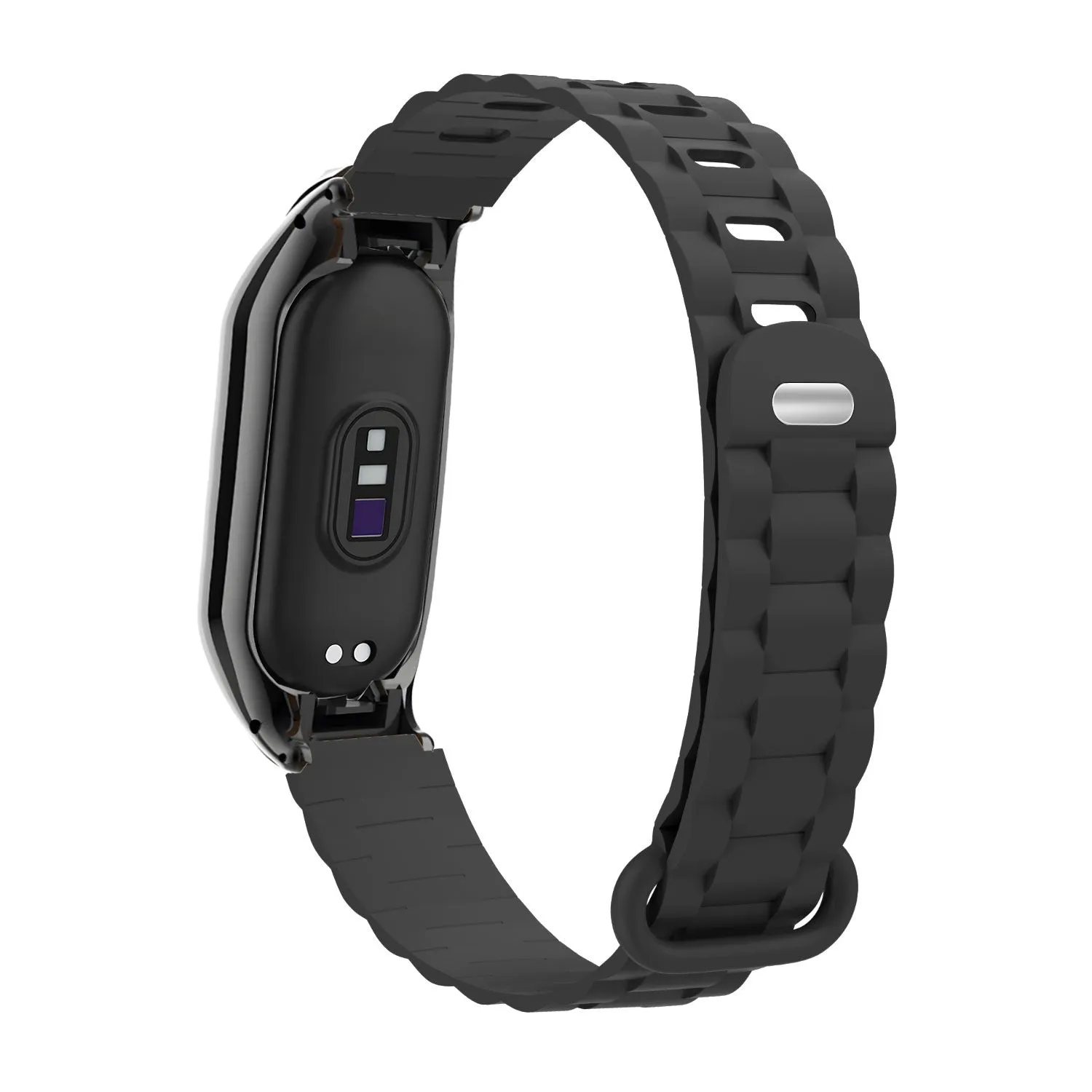 Flash Sale! Xiaomi Mi Band 7 TPU Strap with Frame (Black)  Going Fast!