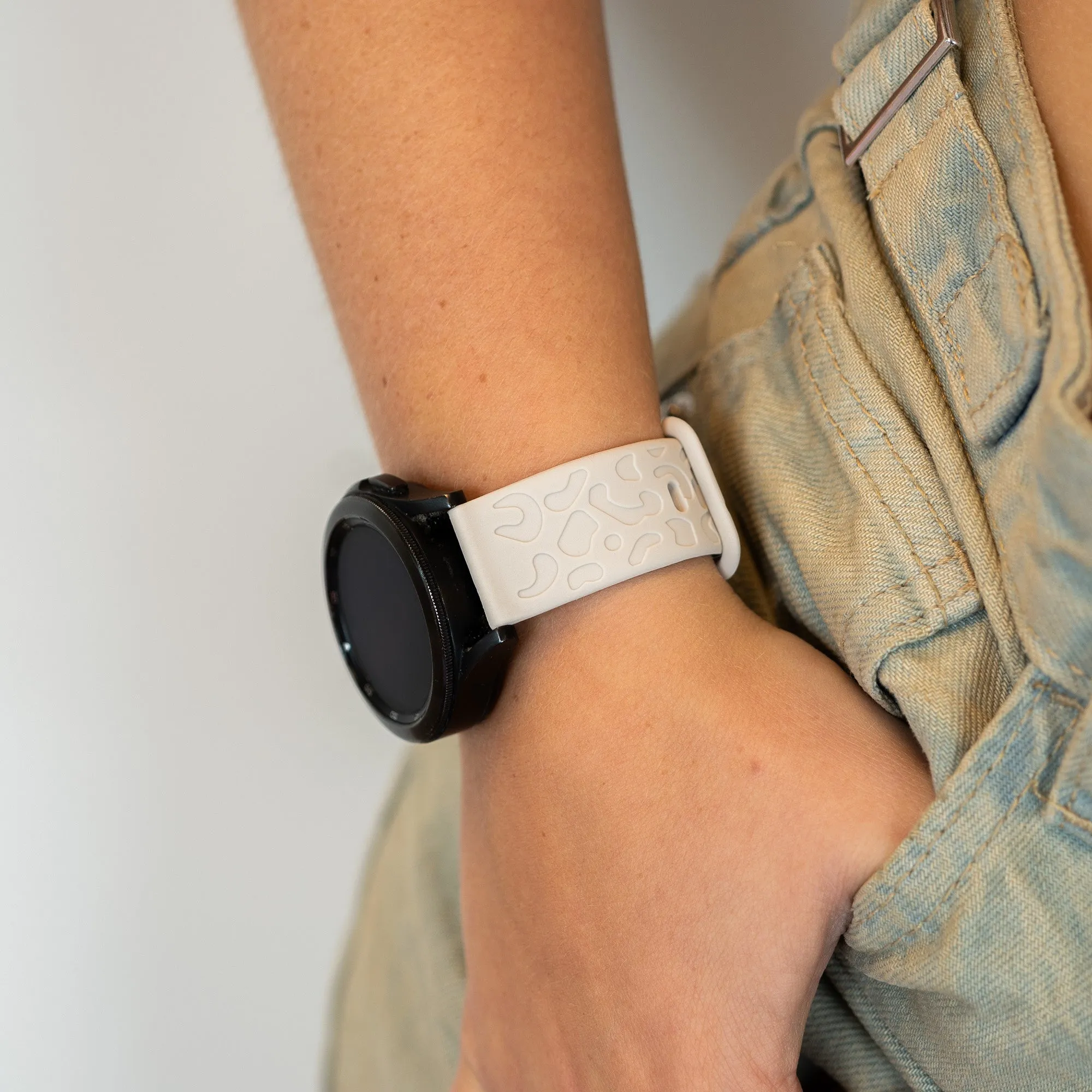 Flash Sale! xoxo Wildhearts Amazfit GTS 2 Silicone Strap Leopard Print (Starlight)  Going Fast!