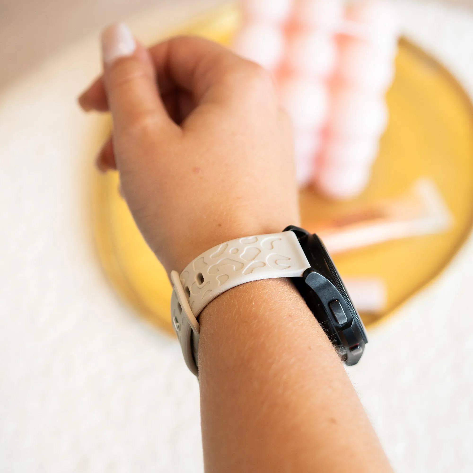 Flash Sale! xoxo Wildhearts Amazfit GTS 2 Silicone Strap Leopard Print (Starlight)  Going Fast!