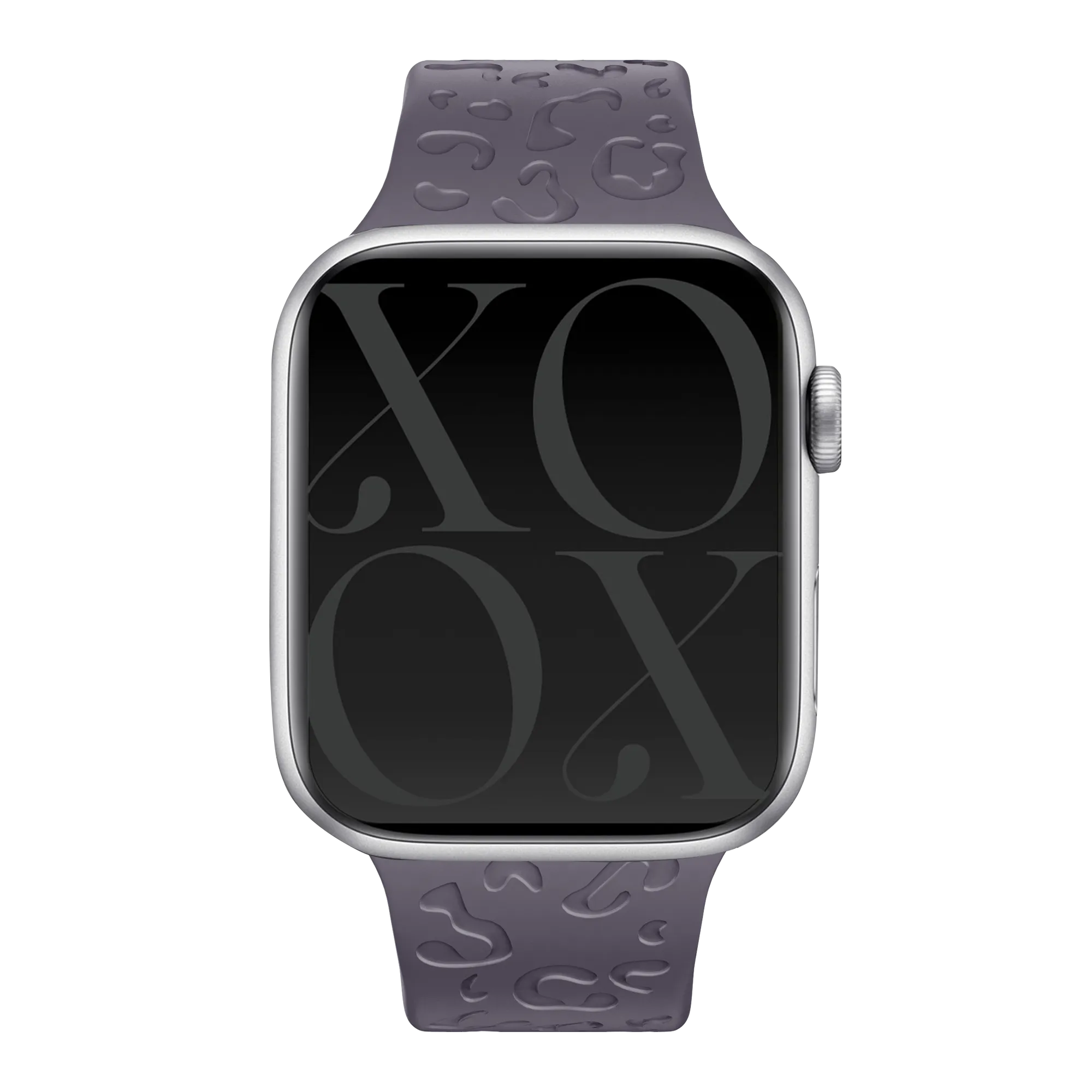 Flash Sale xoxo Wildhearts Apple Watch Silicone Strap Leopard Print (Dark Cherry)  Limited Release!
