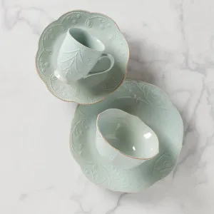 French Perle Blue 4-Piece Place Setting Lenox