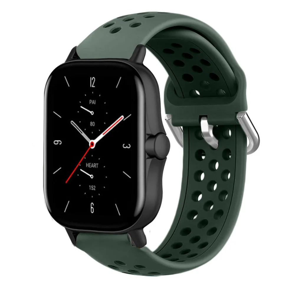 Hot Deal Amazfit GTS 2 Breathable Strap (Army Green)  Stylish & Comfortable