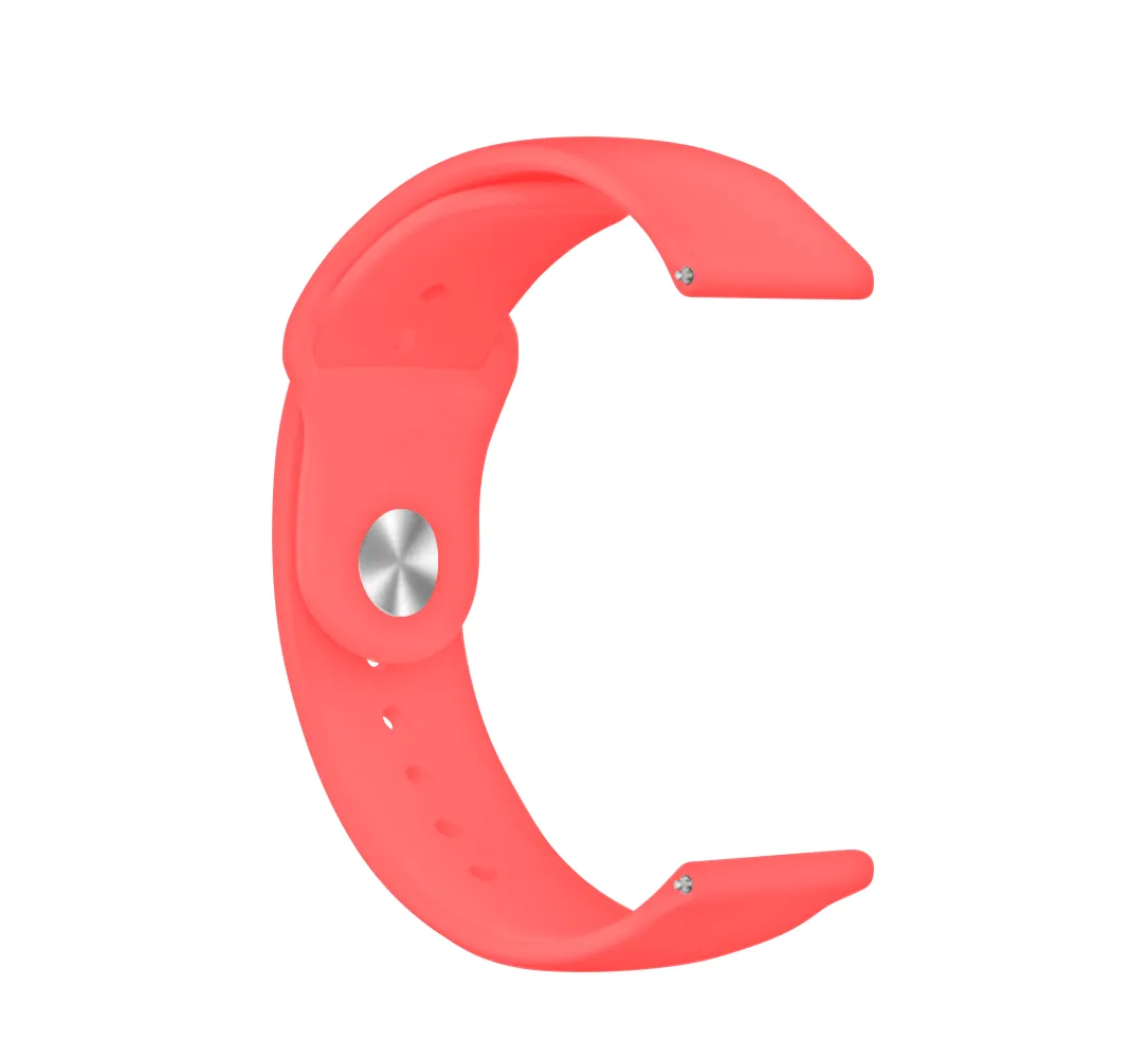 Hot Deal Amazfit GTS 2 Fluorescent Silicone Strap (Red)  Stylish & Comfortable