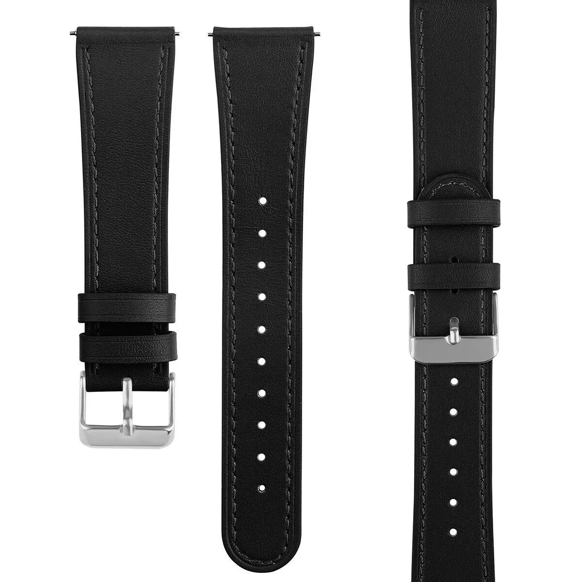 Hot Deal Amazfit GTS 2 Leather Strap (tight-Black)  Last Few Pieces!