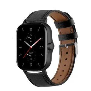 Hot Deal Amazfit GTS 2 Leather Strap (tight-Black)  Last Few Pieces!