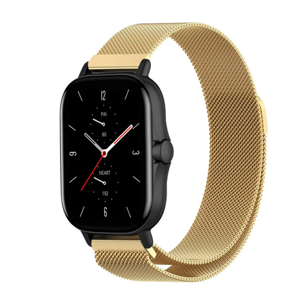Hot Deal Amazfit GTS 2 Milanese Strap (Gold)  Last Chance!