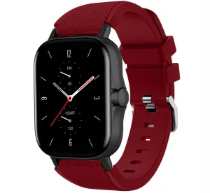 Hot Deal Amazfit GTS 2 Silicone Strap (Burgundy)  Limited Stock!
