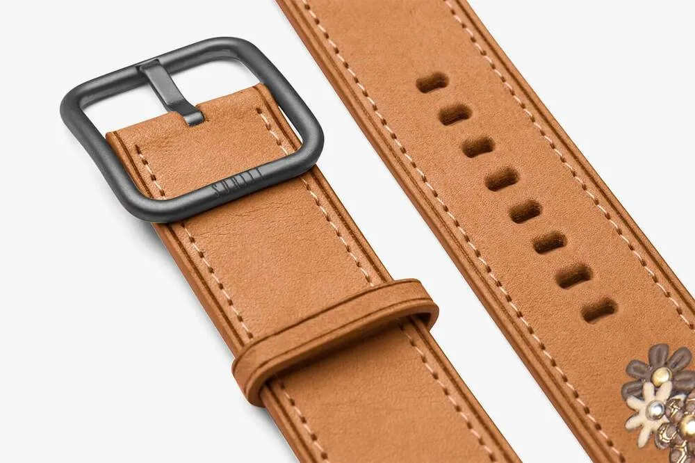 Hot Deal Apple Watch Daisy Saddle Brown  Almost Sold Out!