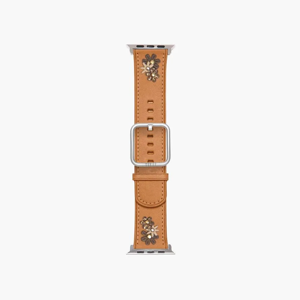 Hot Deal Apple Watch Daisy Saddle Brown  Almost Sold Out!