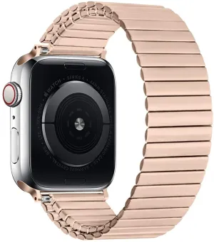 Hot Deal Apple Watch Elastic Steel Strap (Rose Gold)  Last Chance!