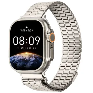 Hot Deal Apple Watch Luxury Metal Mesh Strap (Starlight)  Limited Availability!