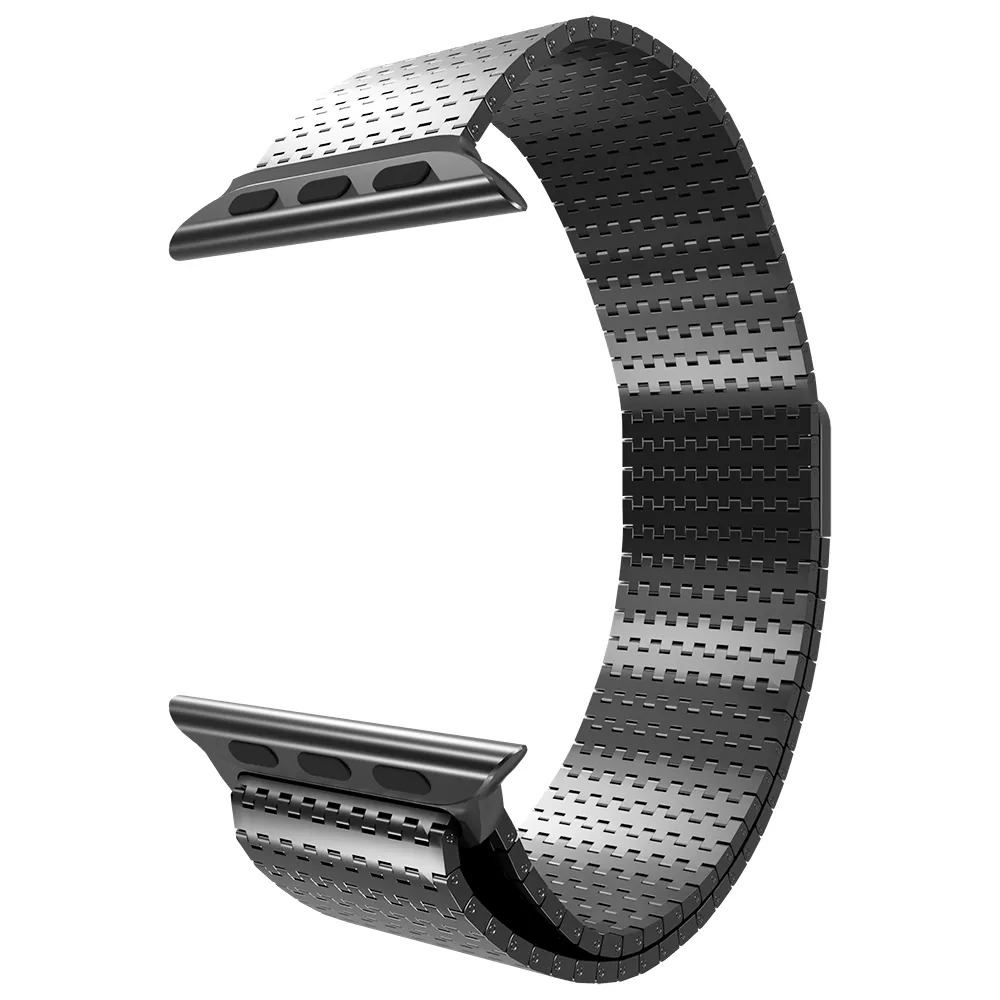 Hot Deal Apple Watch Metal Mesh Strap (Black)  Ends Soon!