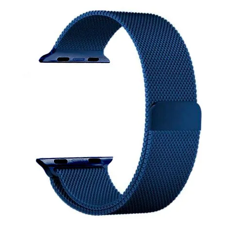 Hot Deal Apple Watch Milanese Strap (Blue)  Last Few Pieces!