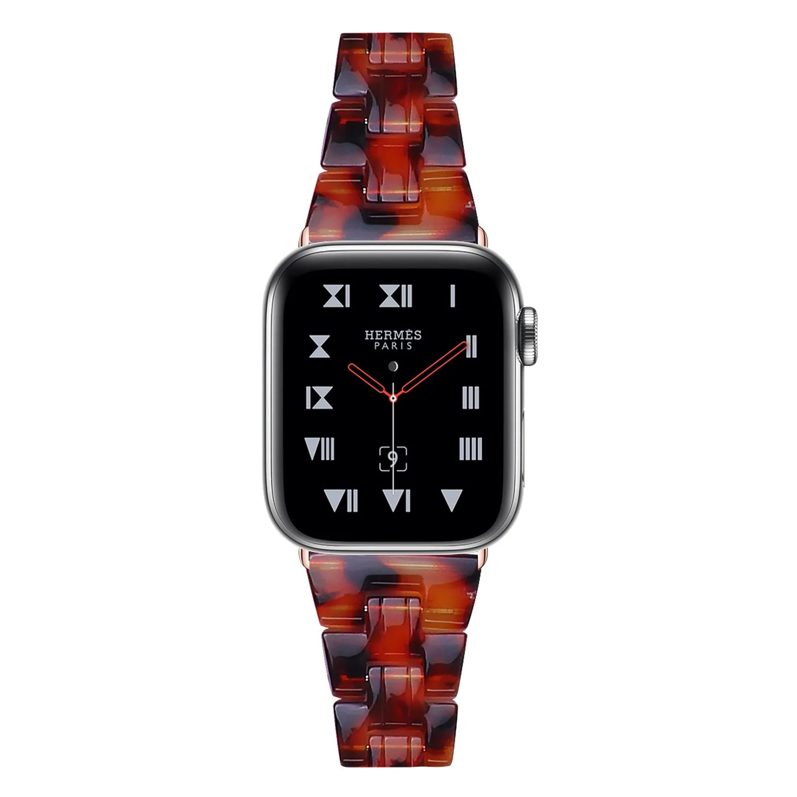 Hot Deal Apple Watch Resin Strap (Lava)  Stylish & Comfortable