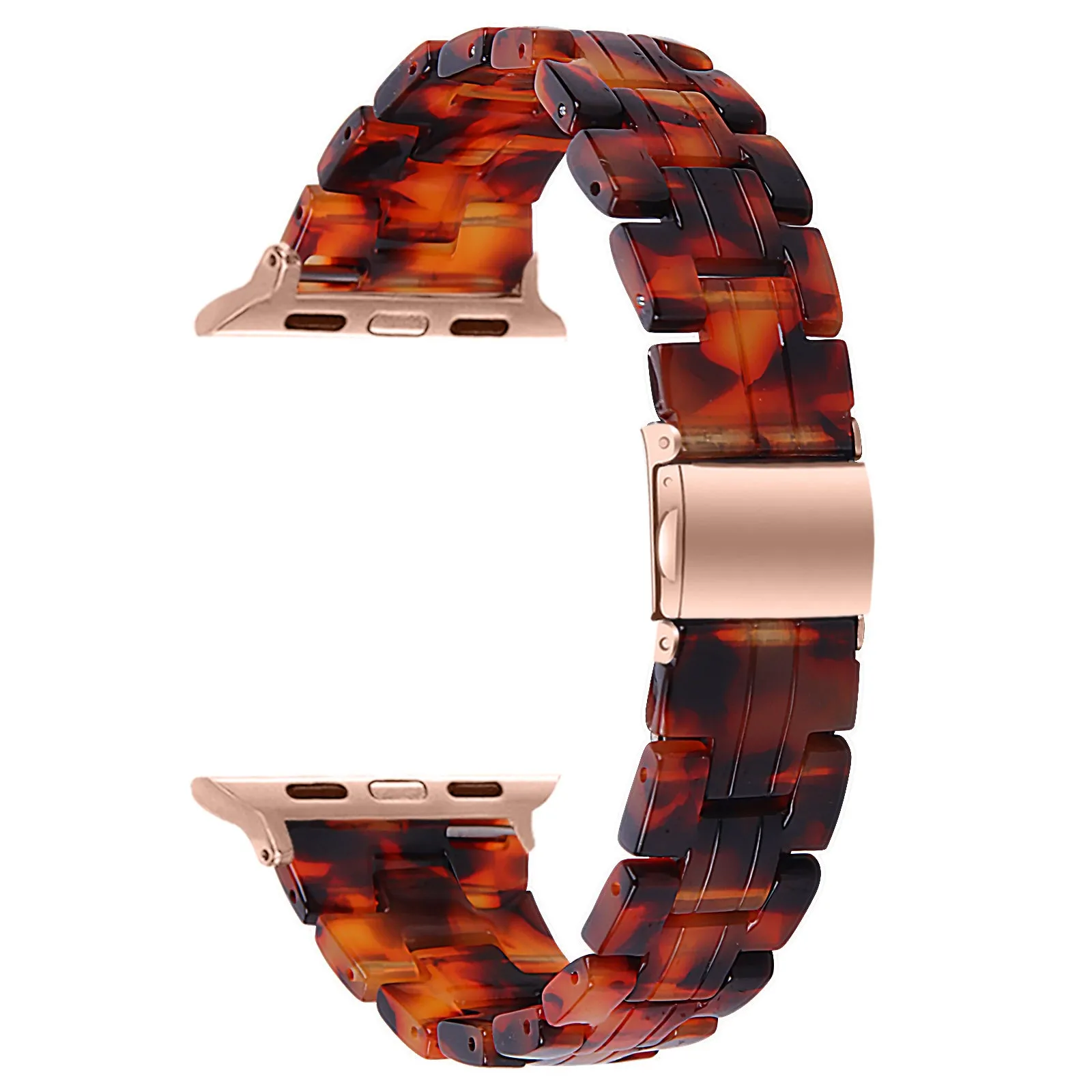 Hot Deal Apple Watch Resin Strap (Lava)  Stylish & Comfortable