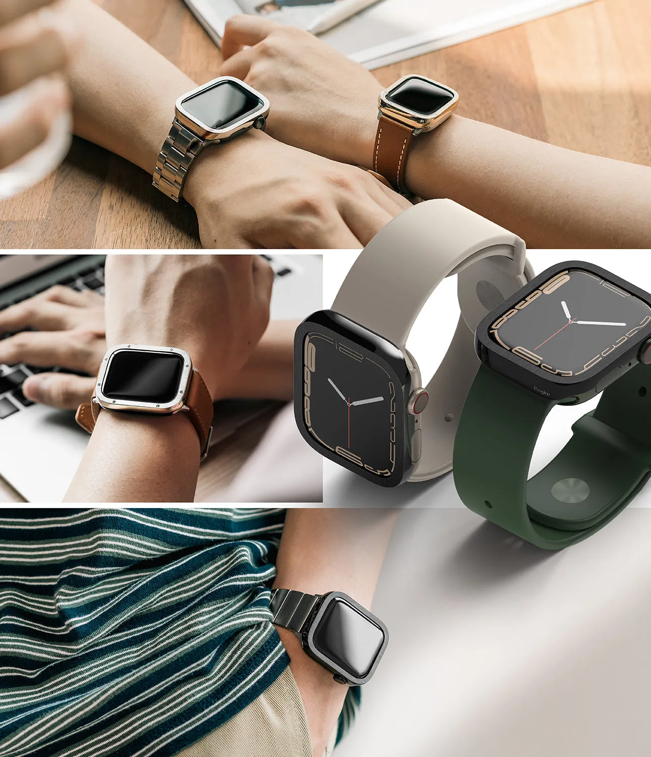 Hot Deal Apple Watch Series (45mm) | Premium Bezel Styling Hairline  Dont Miss Out!