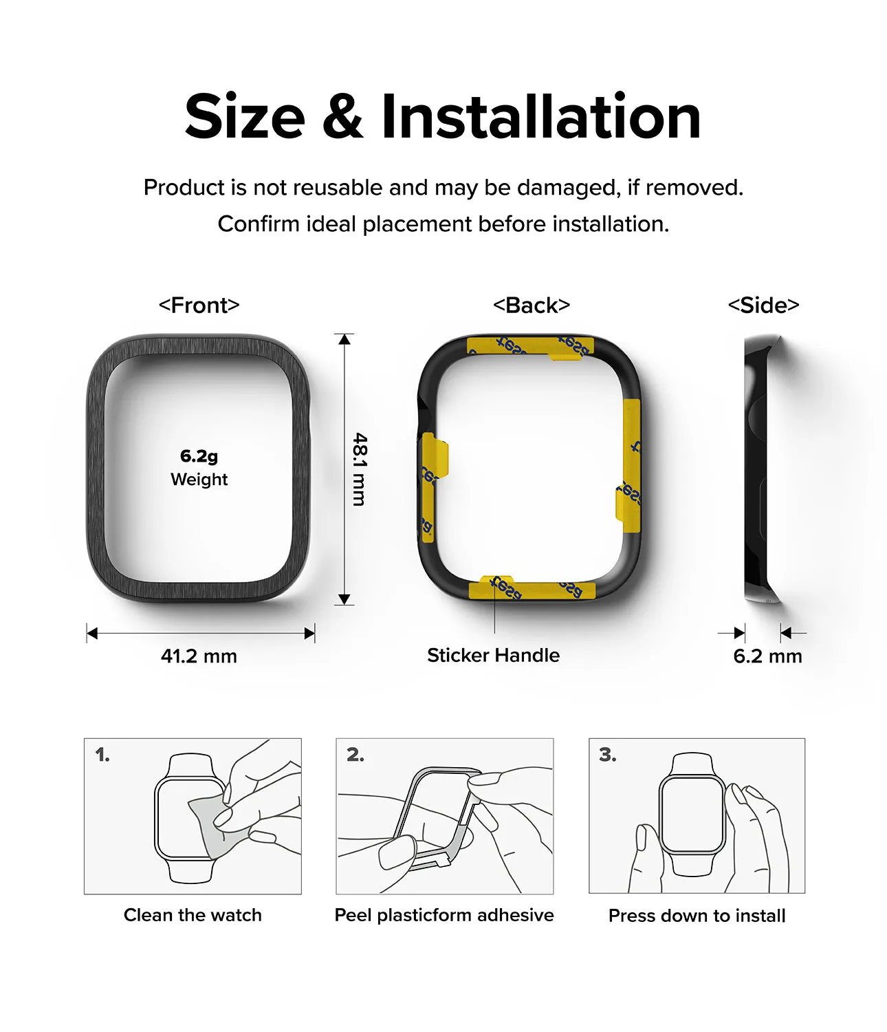 Hot Deal Apple Watch Series (45mm) | Premium Bezel Styling Hairline  Dont Miss Out!