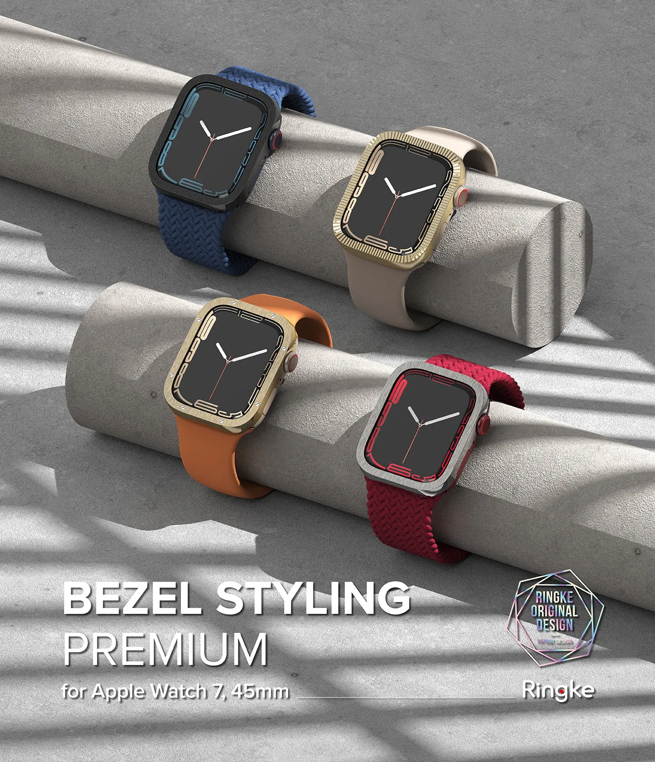 Hot Deal Apple Watch Series (45mm) | Premium Bezel Styling Hairline  Dont Miss Out!
