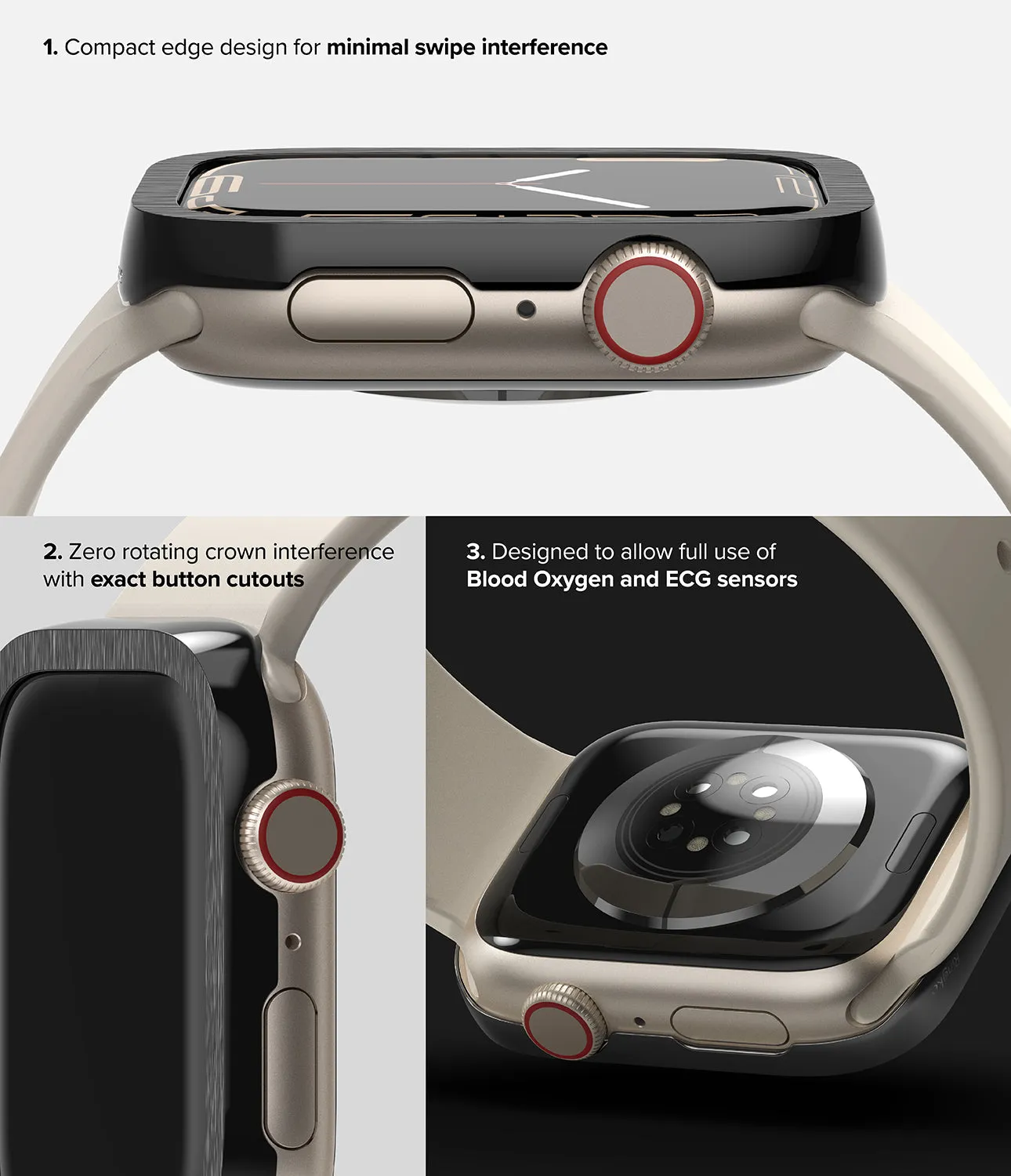 Hot Deal Apple Watch Series (45mm) | Premium Bezel Styling Hairline  Dont Miss Out!