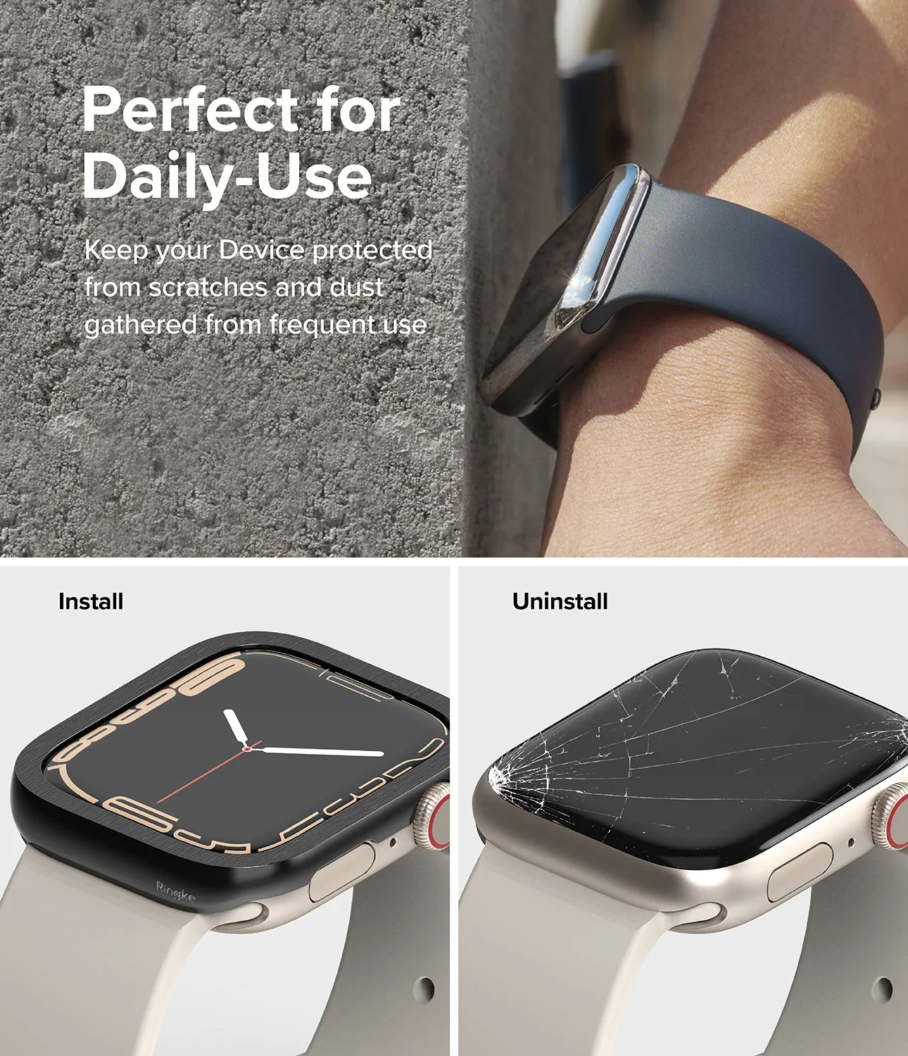 Hot Deal Apple Watch Series (45mm) | Premium Bezel Styling Hairline  Dont Miss Out!