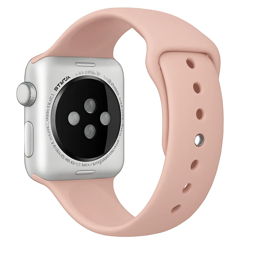 Hot Deal Apple Watch Silicone Strap (Baby Pink)  Limited Availability!