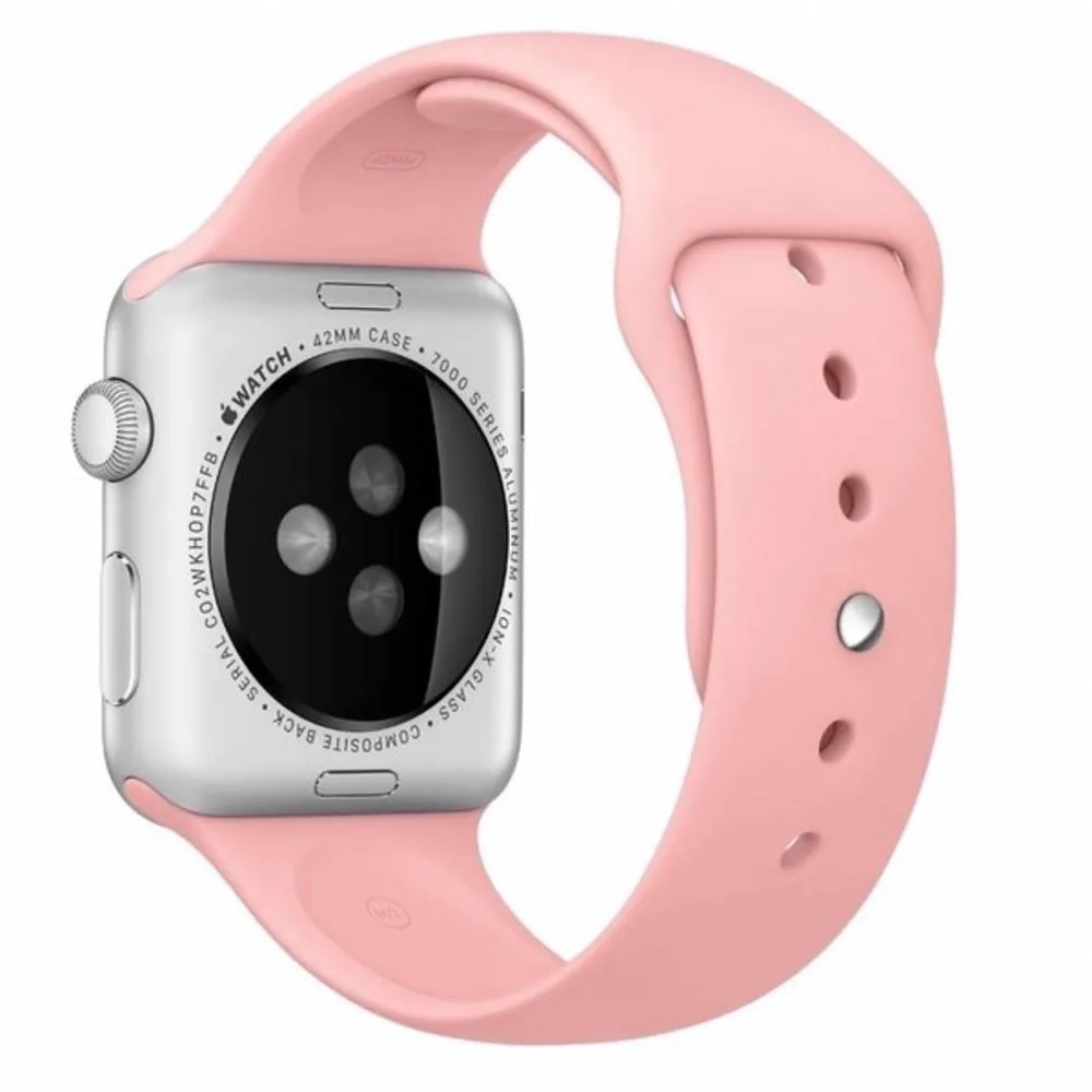 Hot Deal Apple Watch Silicone Strap (Pink)  Last Few Pieces!