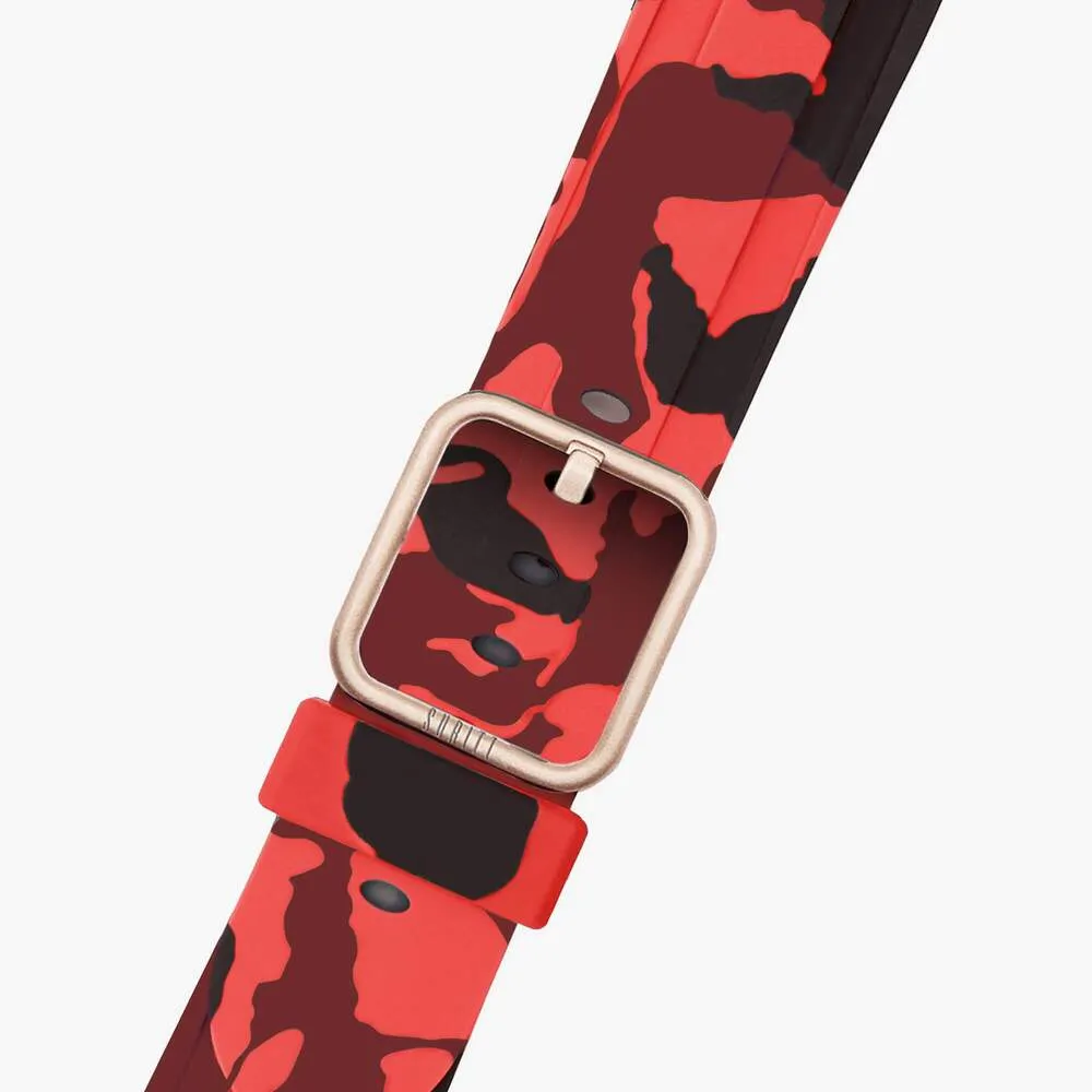 Hot Deal Apple Watch Sport Band Red Camo  Last Chance!