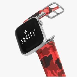 Hot Deal Apple Watch Sport Band Red Camo  Last Chance!